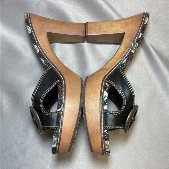 Rocket Dog Vintage Platform Buckle Shoes sz 8 - Picture 3 of 11